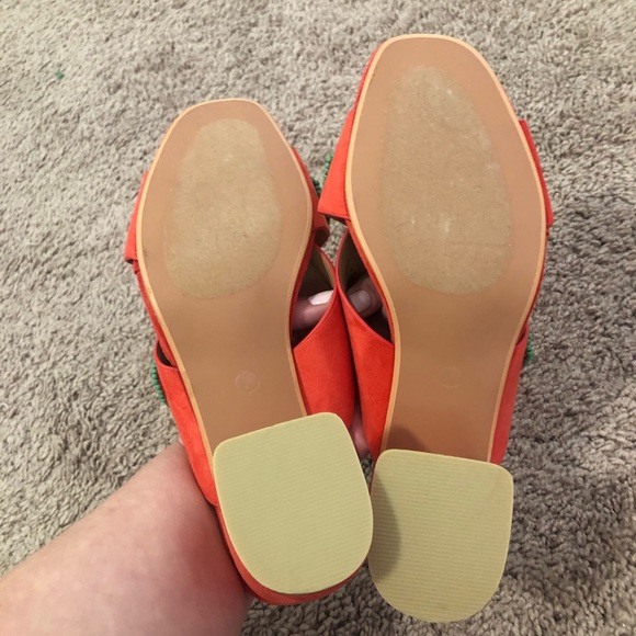 Watermelon Beaded Sandals - Picture 4 of 4